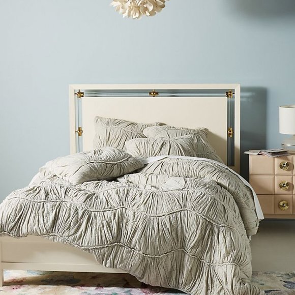 Anthropologie Other - ANTHROPOLOGIE Ruched Wave Quilt CaliforniaKing NWT